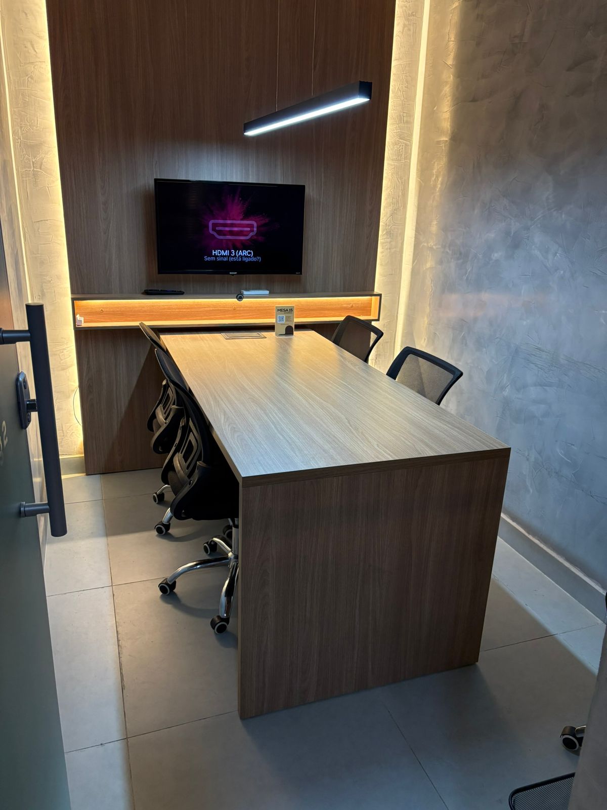 Cabines privativas de coworking